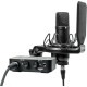 Rode Complete Studio Kit with AI-1 Audio Interface, NT1 Microphone, SMR Shockmount, and Cables